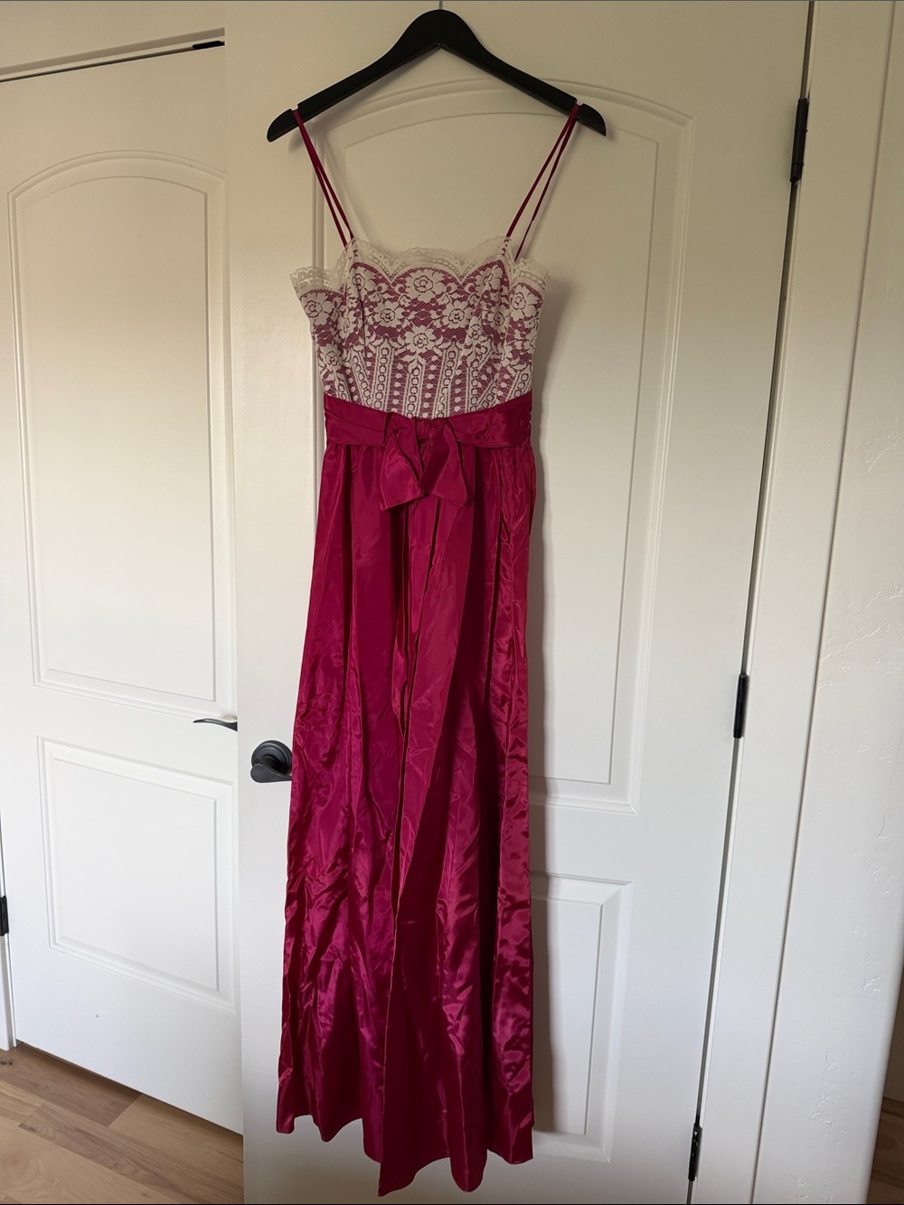 Victorian style gown with lace and bolero